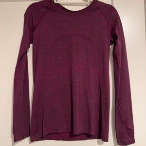lululemon athletica Long Sleeve Top - Purple